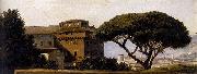 Pierre-Henri de Valenciennes View of the Convent of Ara Coeli with Pines oil painting picture wholesale